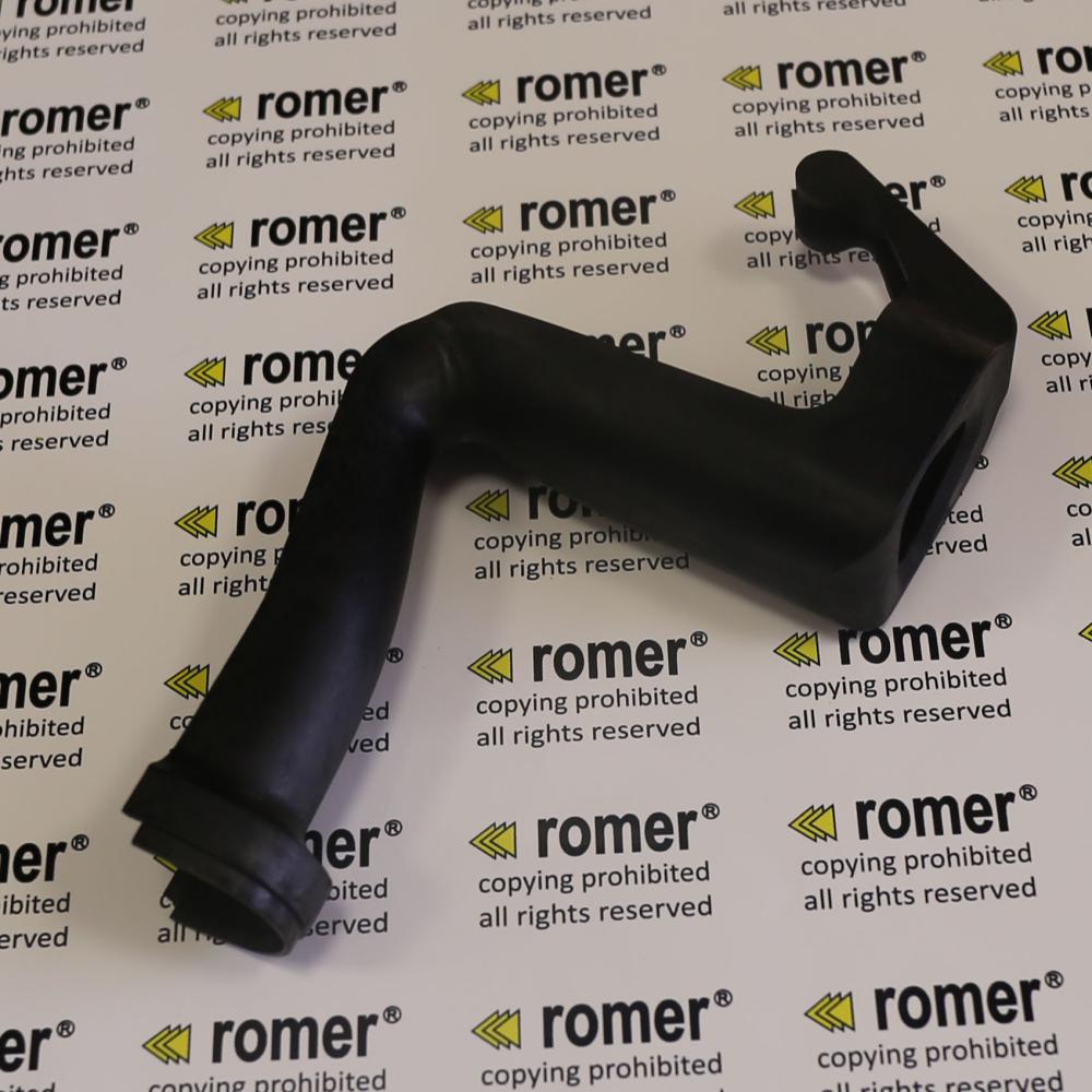 El mango trasero de la pistola Romer PM-1.